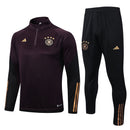Germany Set with Short Zipper Burgundy