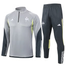 Atlético MG Short Zipper Training Set, Light Gray