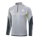 Atlético MG Short Zipper Training Set, Light Gray