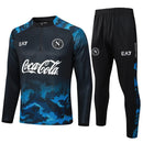 Napoli Short Zipper Training Set Black 2024/25